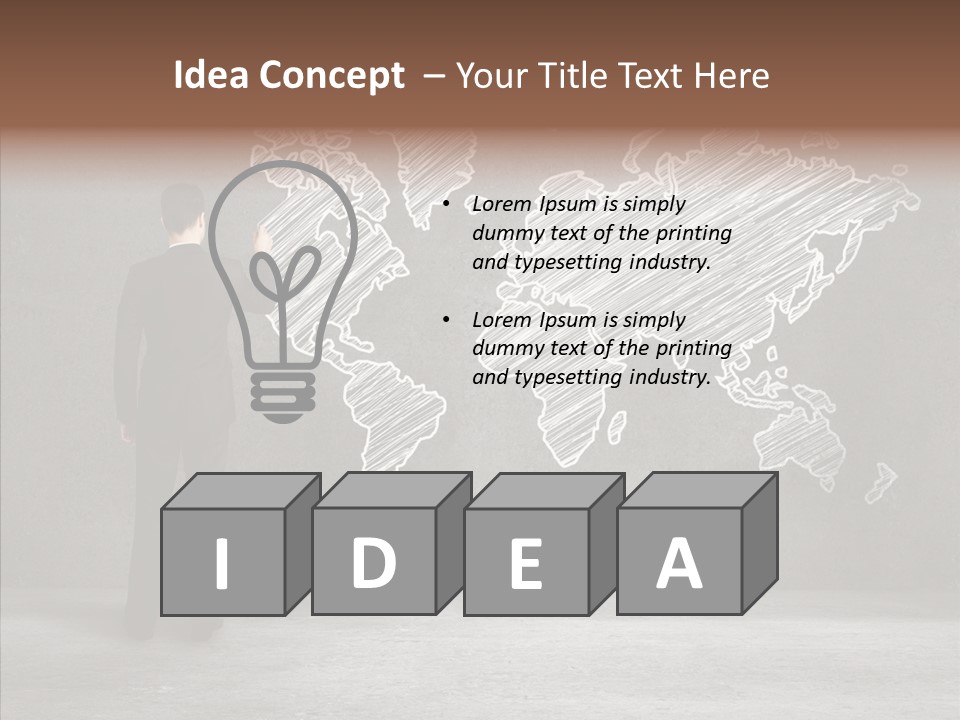 Boss Innovation White PowerPoint Template