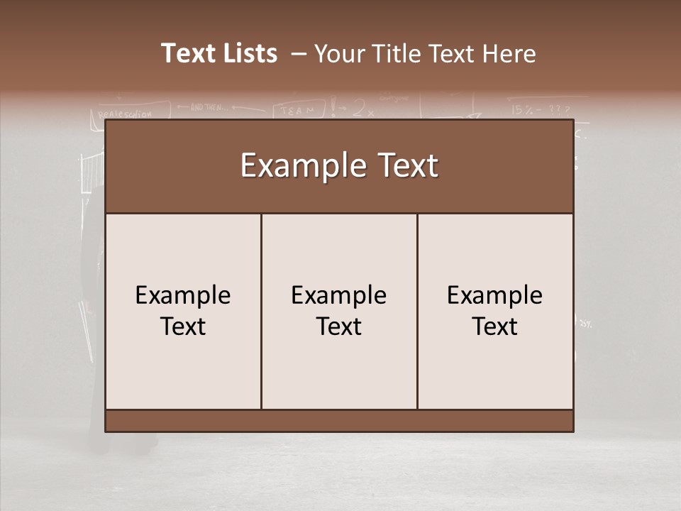 Seminar Person Tracing PowerPoint Template
