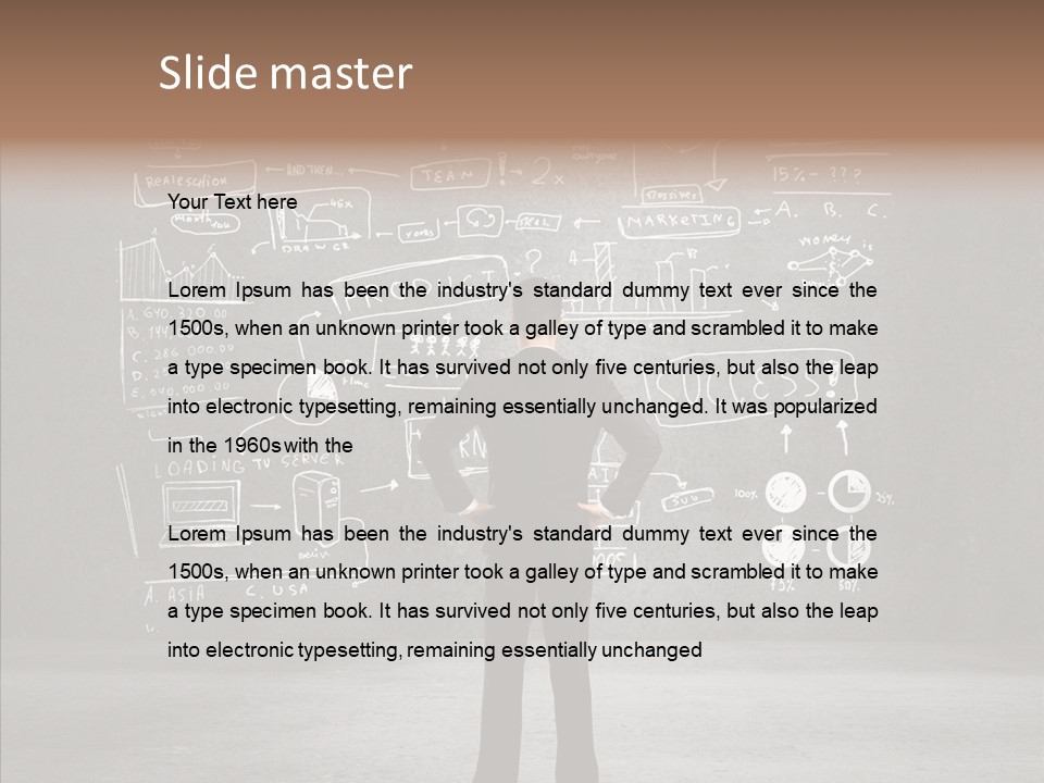 Teaching Idea Technology PowerPoint Template