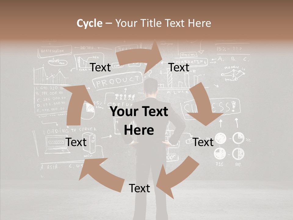 Teaching Idea Technology PowerPoint Template