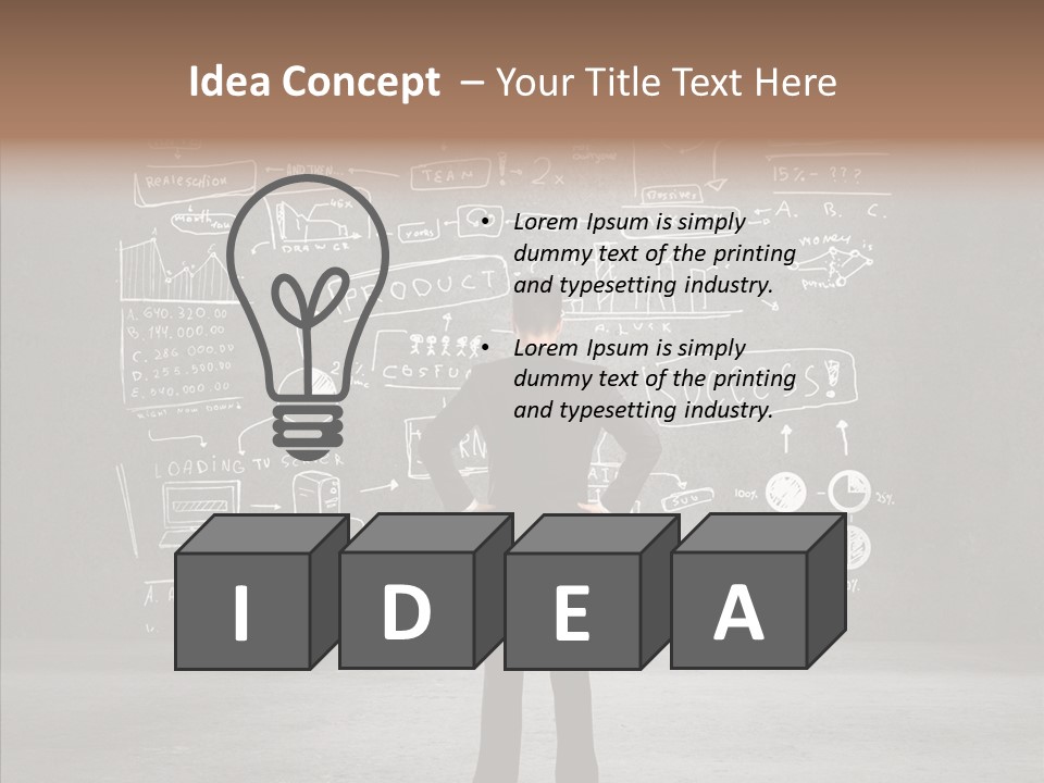 Teaching Idea Technology PowerPoint Template
