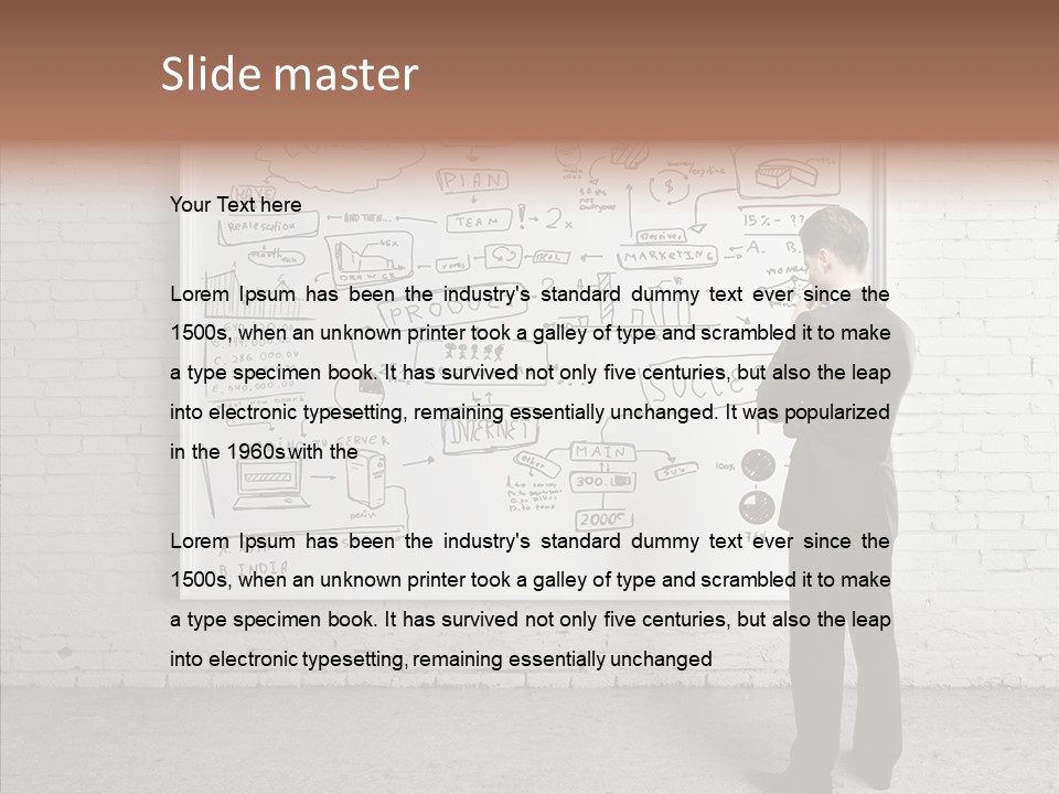 Whiteboard Idea Success PowerPoint Template