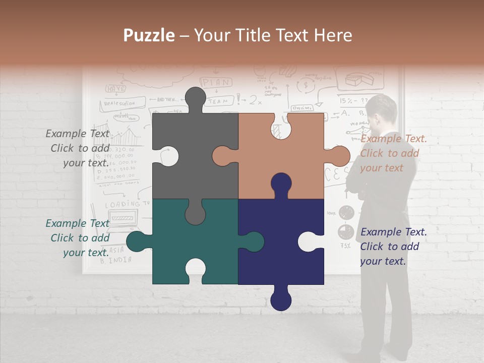 Whiteboard Idea Success PowerPoint Template