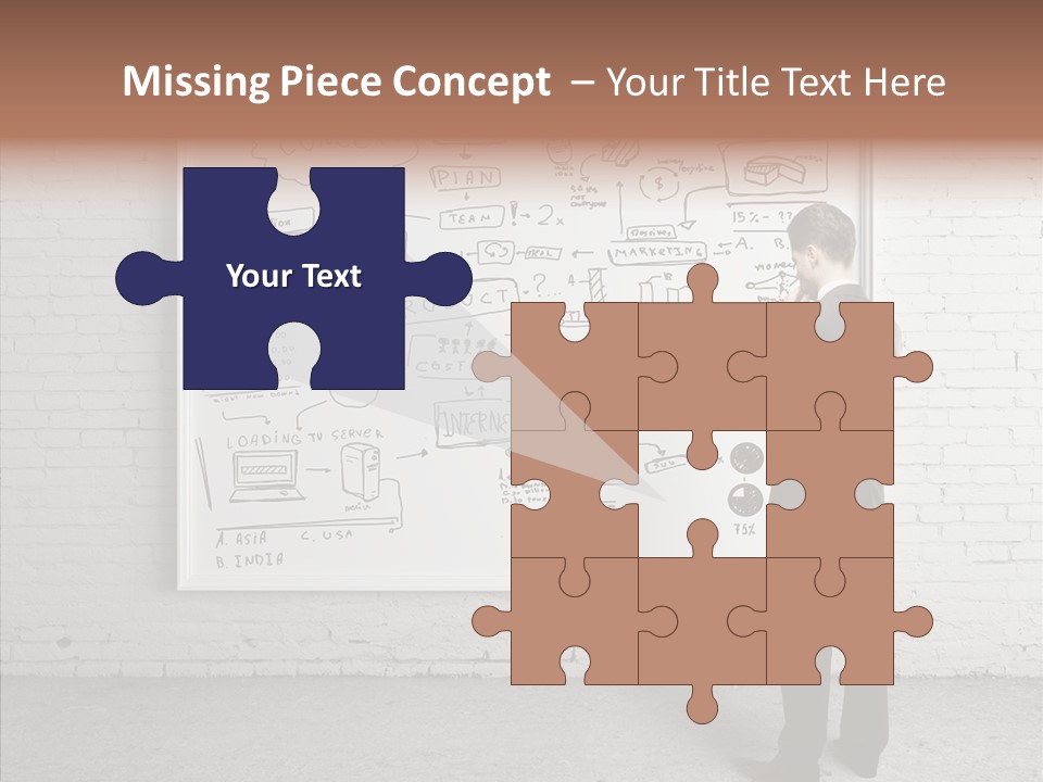 Whiteboard Idea Success PowerPoint Template