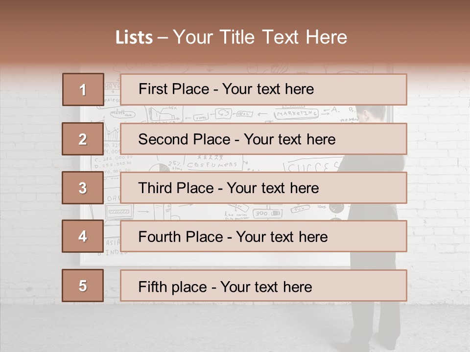 Whiteboard Idea Success PowerPoint Template