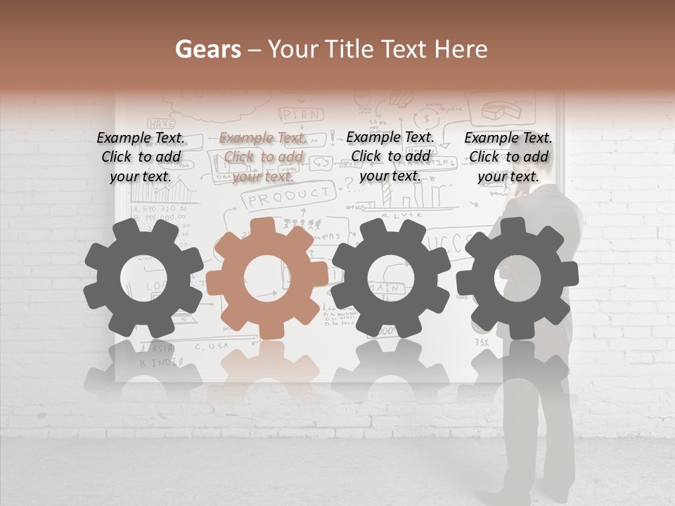 Whiteboard Idea Success PowerPoint Template