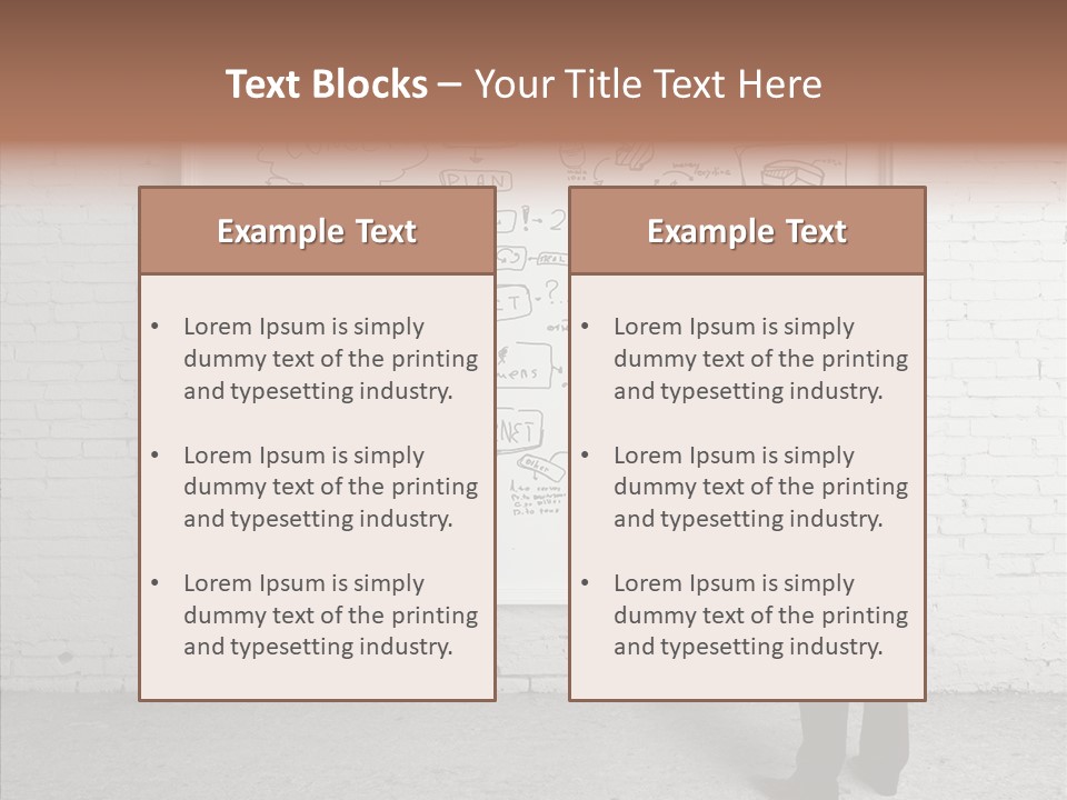 Whiteboard Idea Success PowerPoint Template