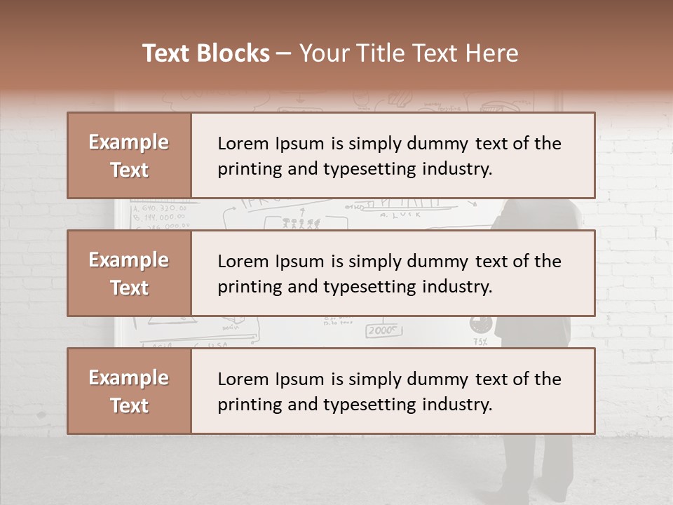 Whiteboard Idea Success PowerPoint Template