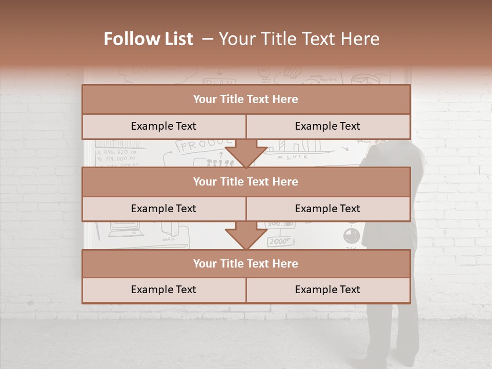 Whiteboard Idea Success PowerPoint Template