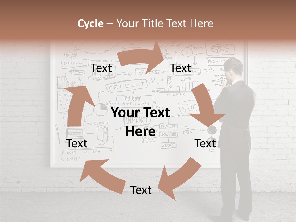 Whiteboard Idea Success PowerPoint Template