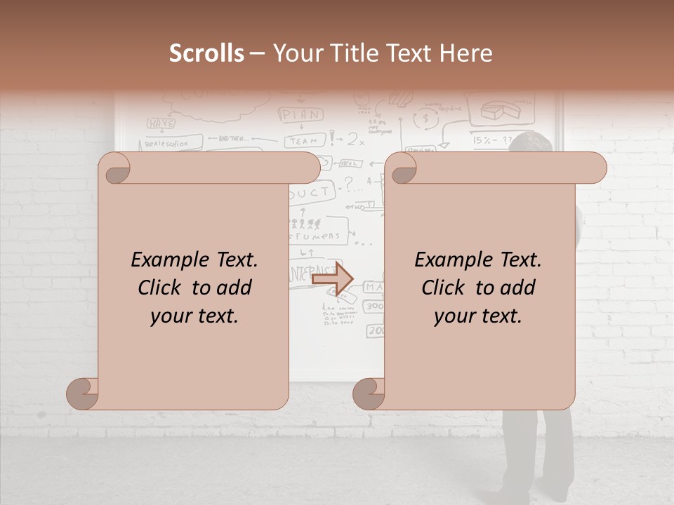 Whiteboard Idea Success PowerPoint Template