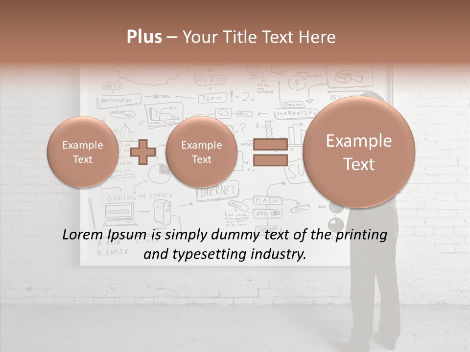 Whiteboard Idea Success PowerPoint Template