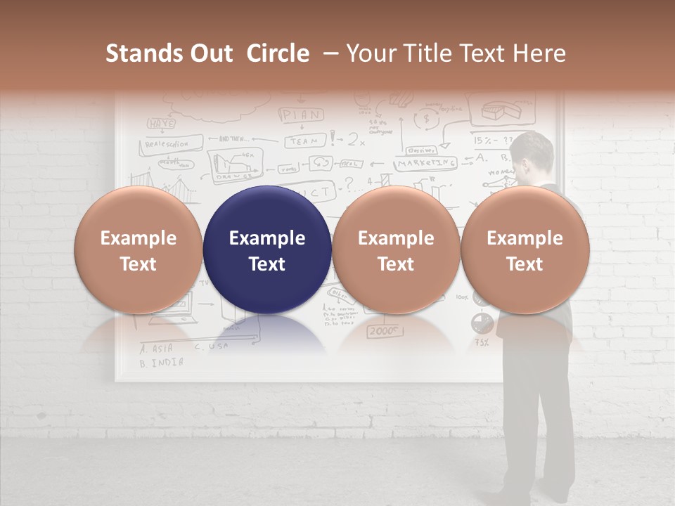 Whiteboard Idea Success PowerPoint Template