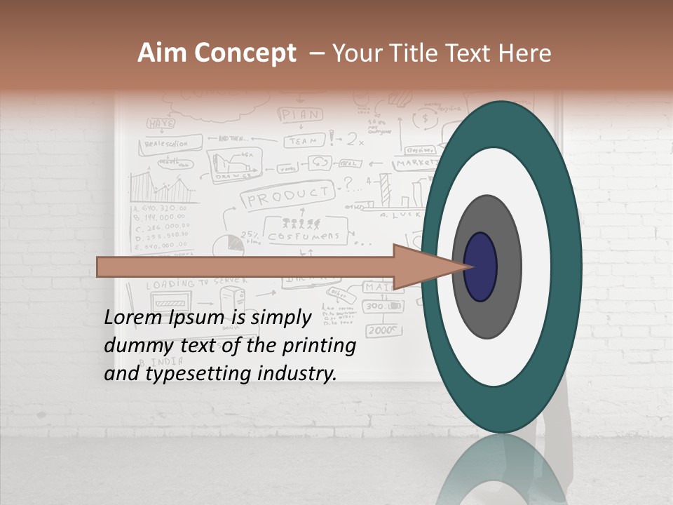 Whiteboard Idea Success PowerPoint Template
