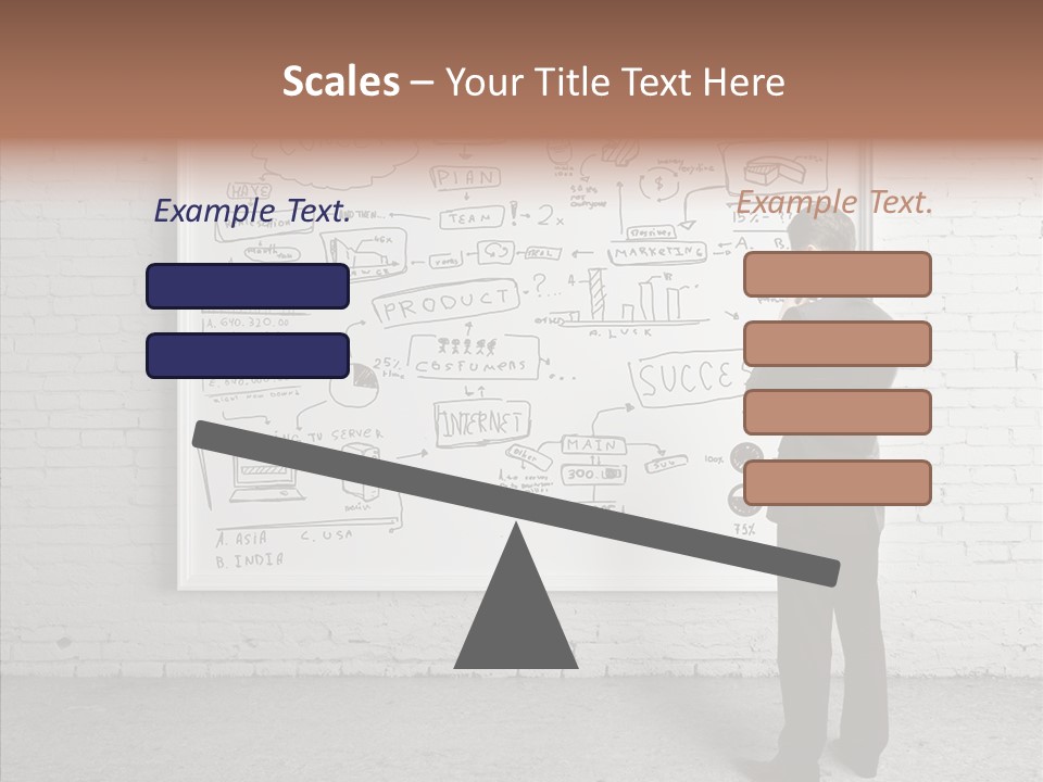 Whiteboard Idea Success PowerPoint Template