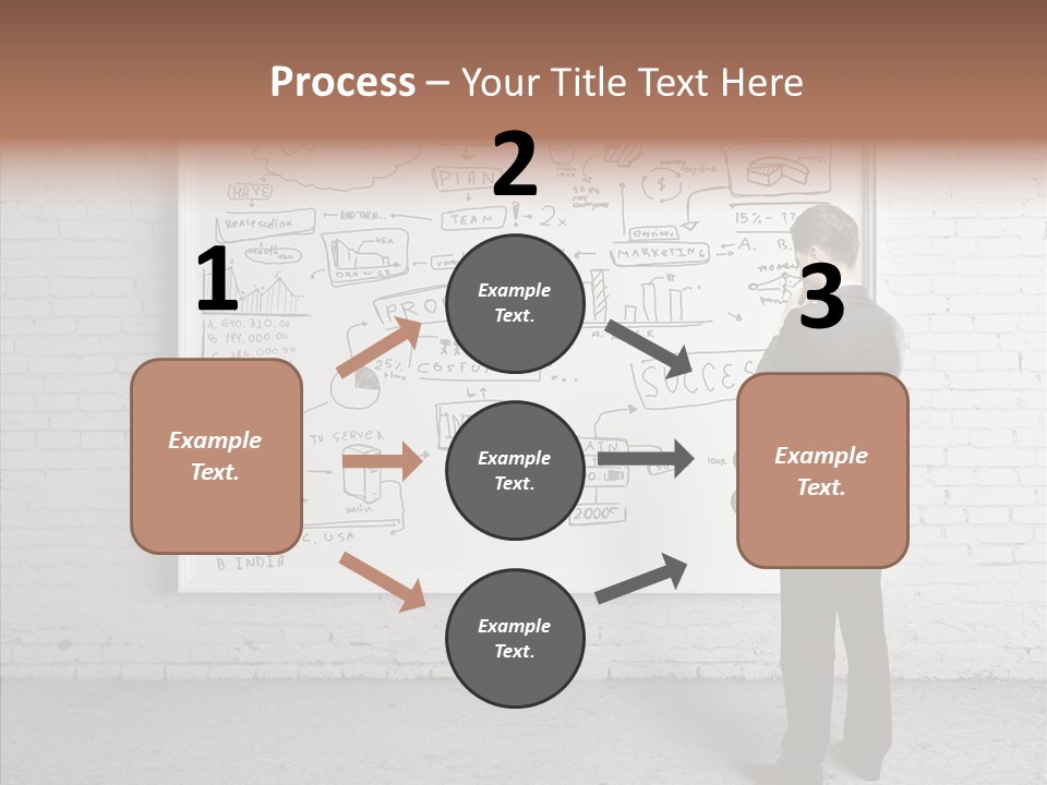 Whiteboard Idea Success PowerPoint Template