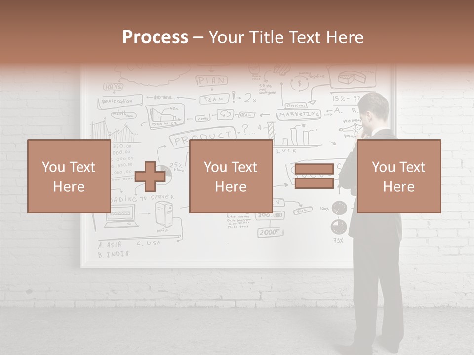 Whiteboard Idea Success PowerPoint Template