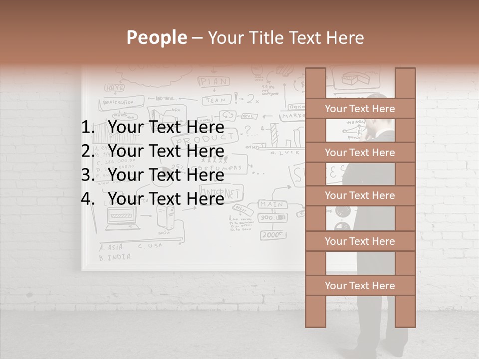 Whiteboard Idea Success PowerPoint Template