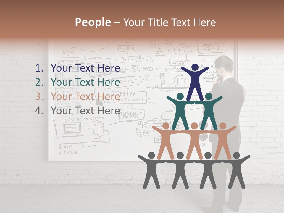 Whiteboard Idea Success PowerPoint Template
