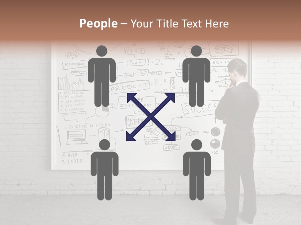 Whiteboard Idea Success PowerPoint Template