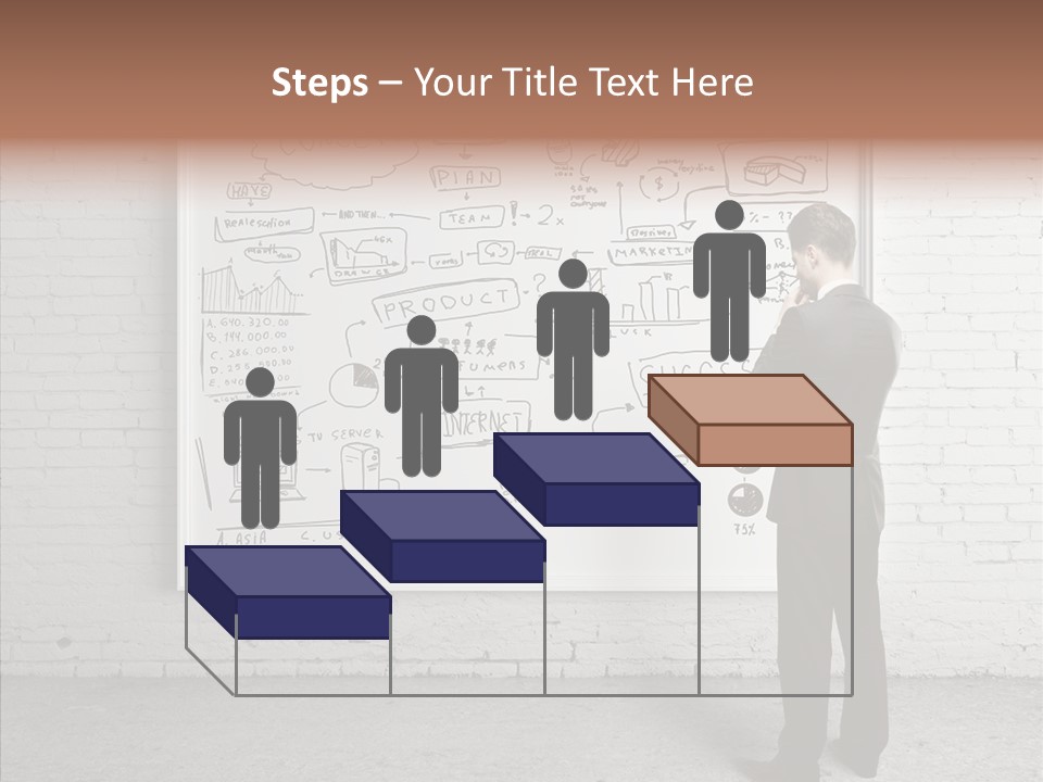 Whiteboard Idea Success PowerPoint Template