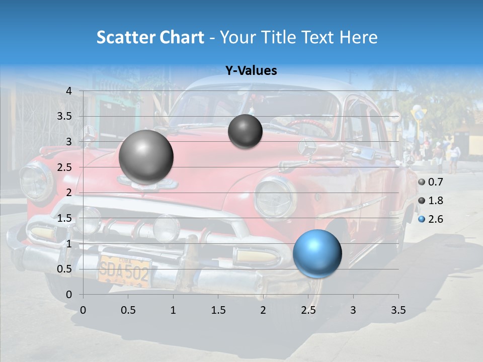 Chevrolet Fifties Transport PowerPoint Template