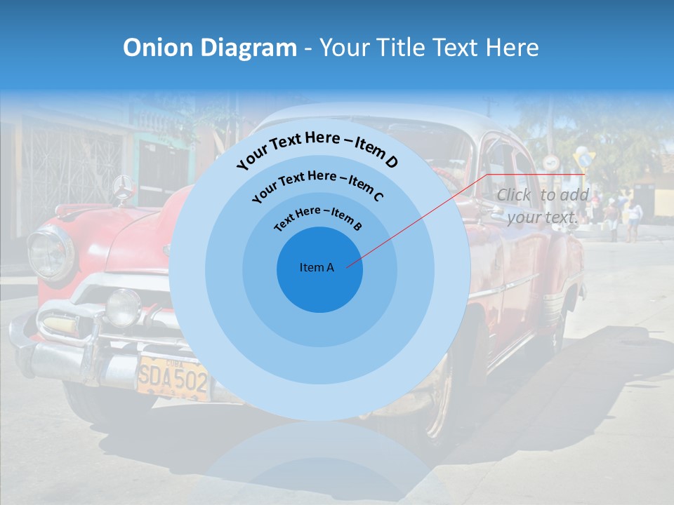 Chevrolet Fifties Transport PowerPoint Template