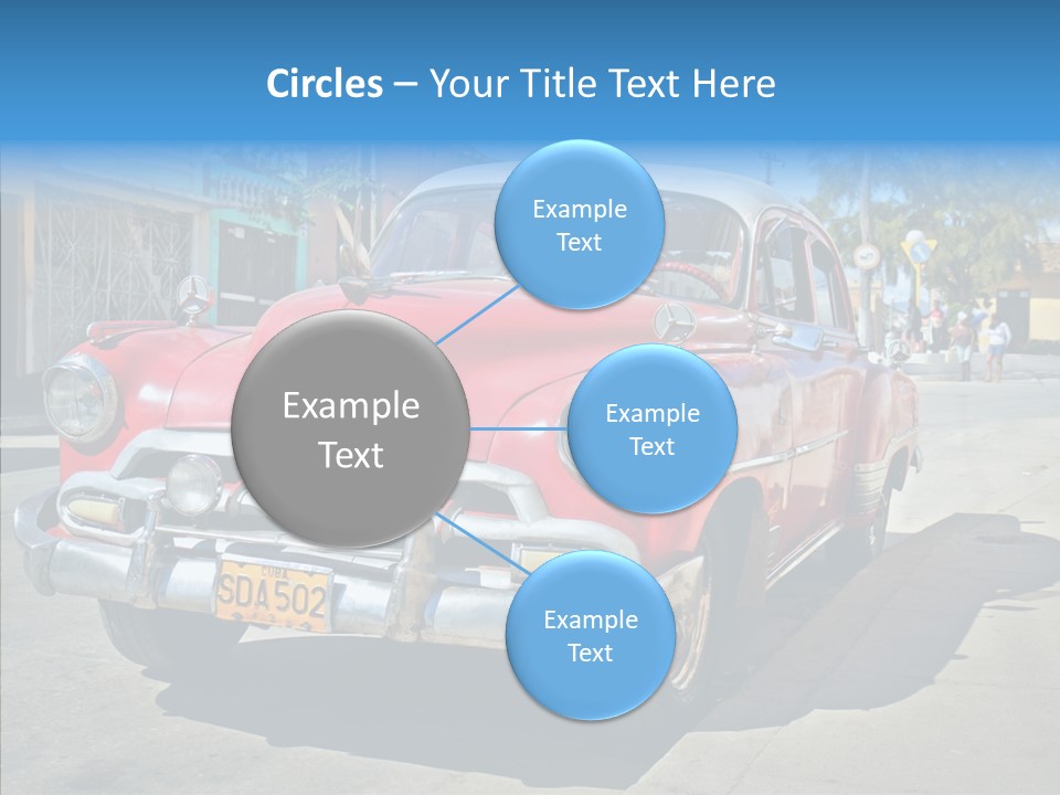 Chevrolet Fifties Transport PowerPoint Template