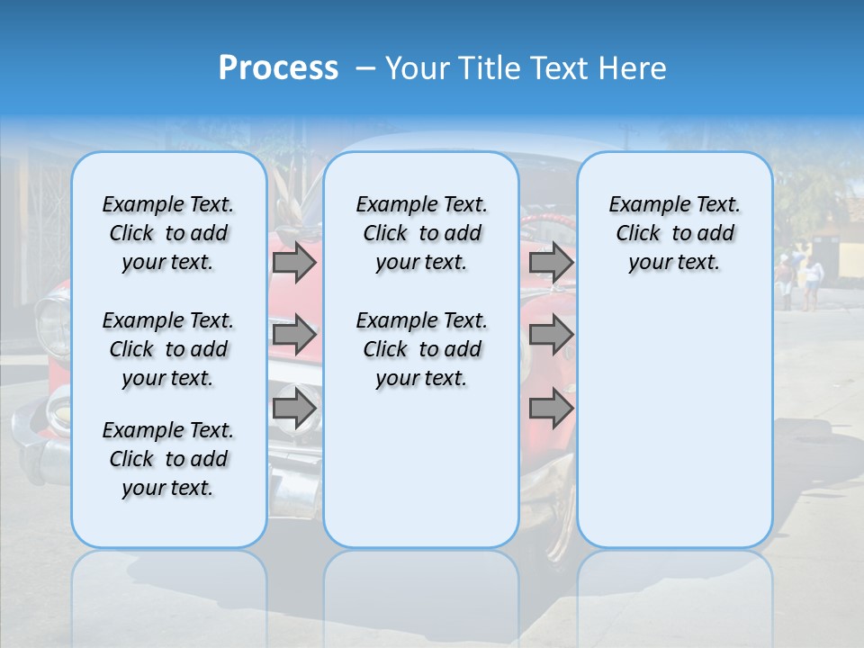 Chevrolet Fifties Transport PowerPoint Template