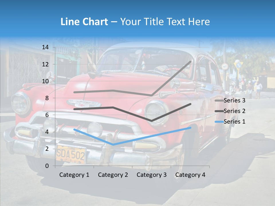 Chevrolet Fifties Transport PowerPoint Template