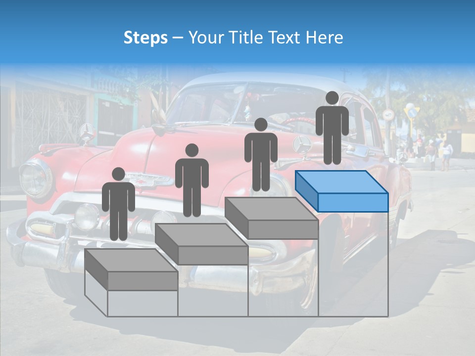 Chevrolet Fifties Transport PowerPoint Template