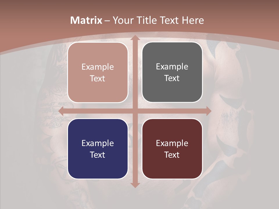 Sportive Man Physical PowerPoint Template