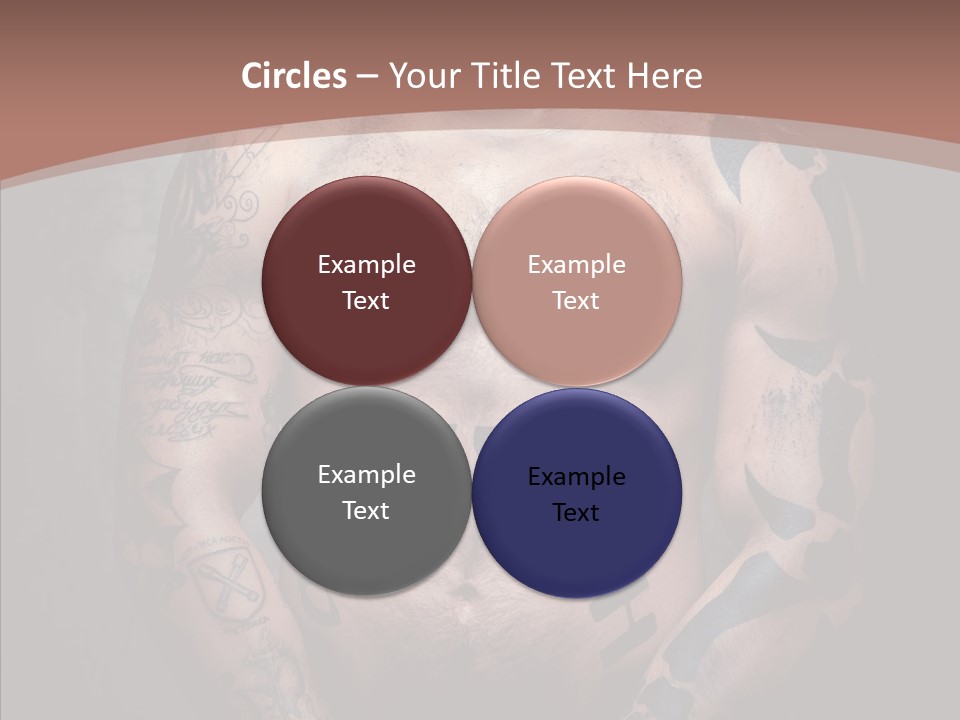 Sportive Man Physical PowerPoint Template