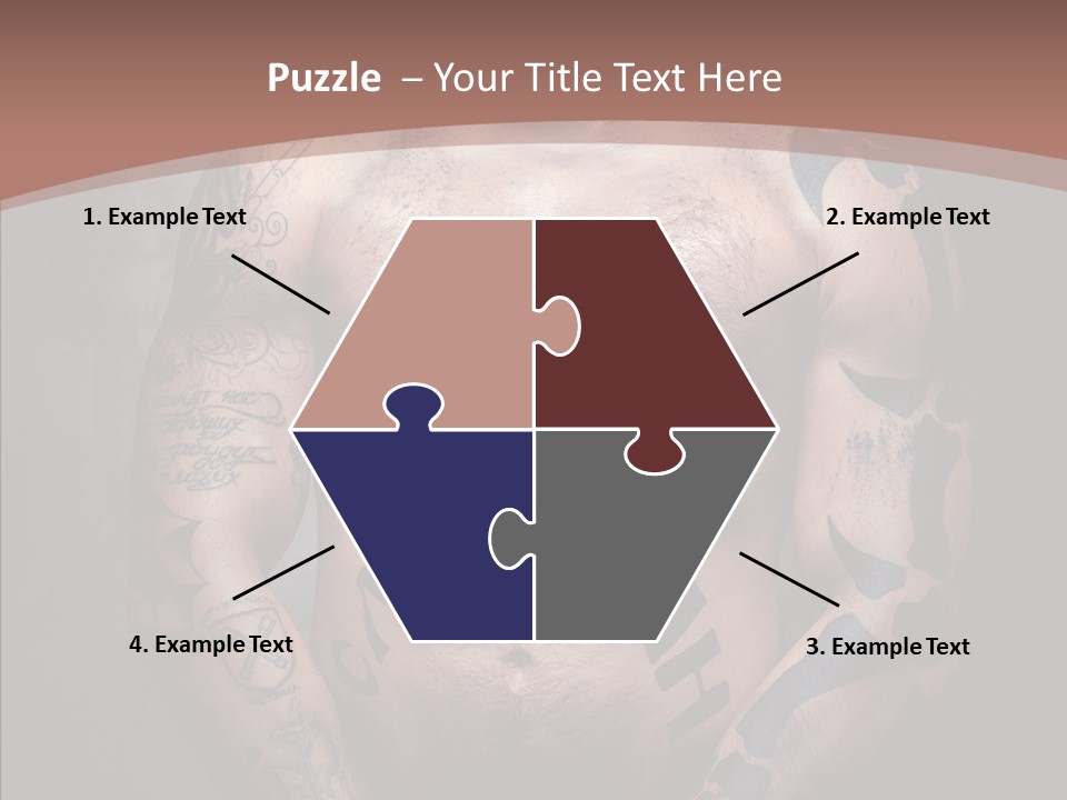 Sportive Man Physical PowerPoint Template