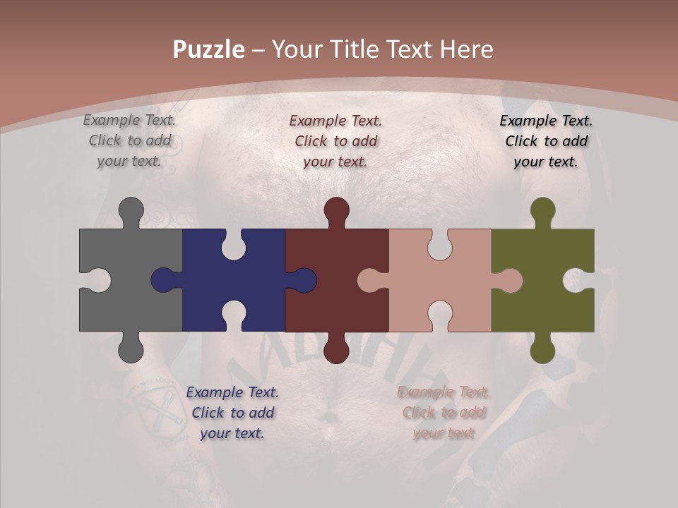 Sportive Man Physical PowerPoint Template