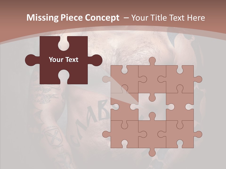 Sportive Man Physical PowerPoint Template