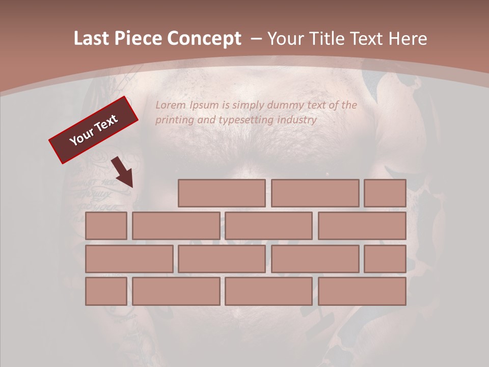 Sportive Man Physical PowerPoint Template