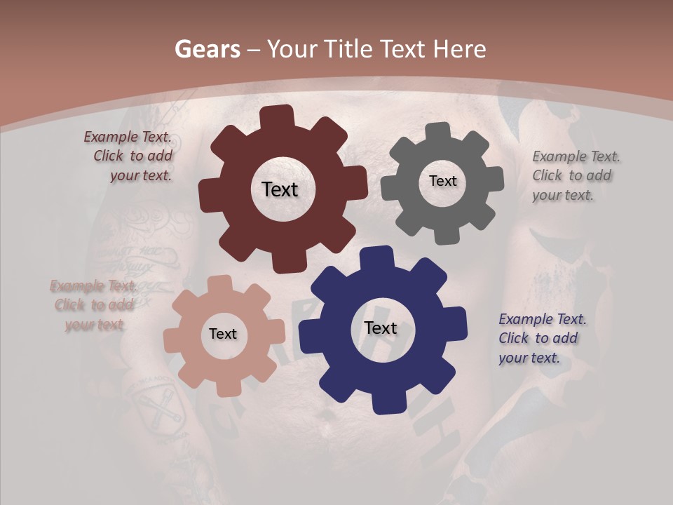 Sportive Man Physical PowerPoint Template