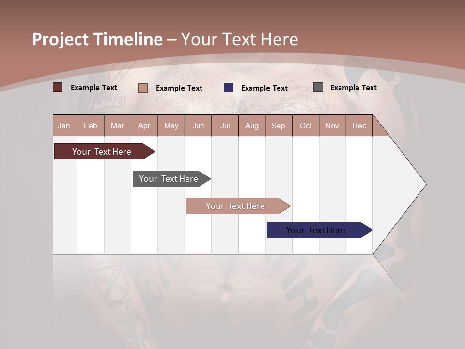 Sportive Man Physical PowerPoint Template