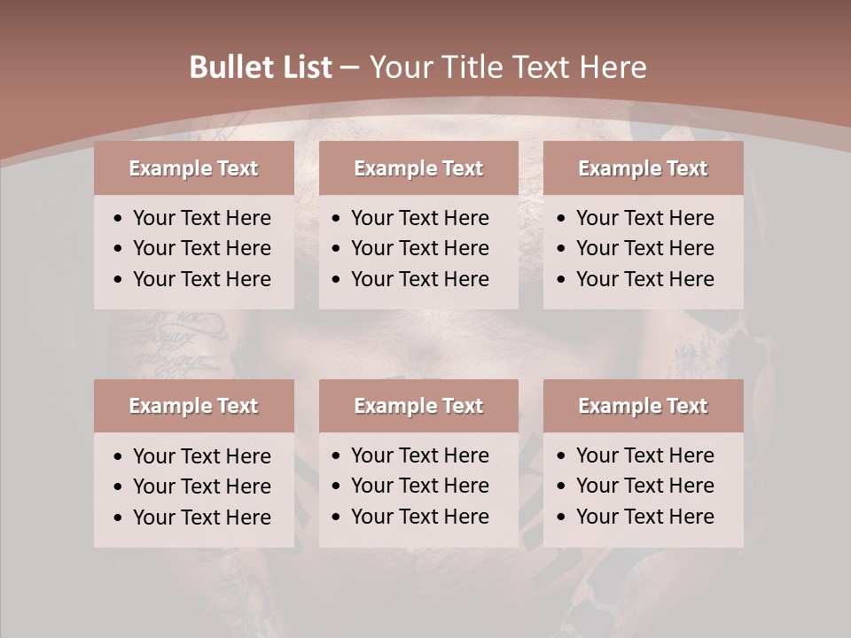 Sportive Man Physical PowerPoint Template