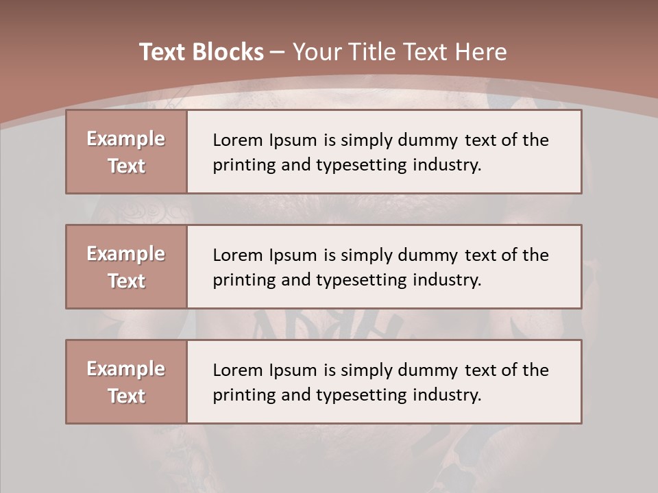 Sportive Man Physical PowerPoint Template