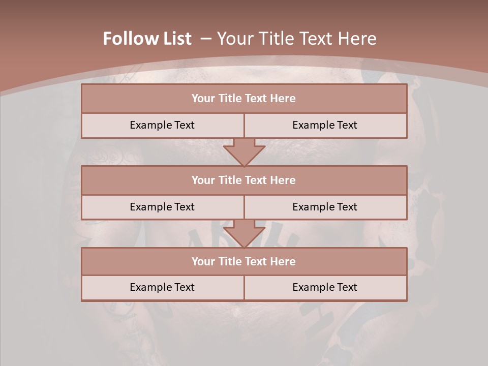 Sportive Man Physical PowerPoint Template