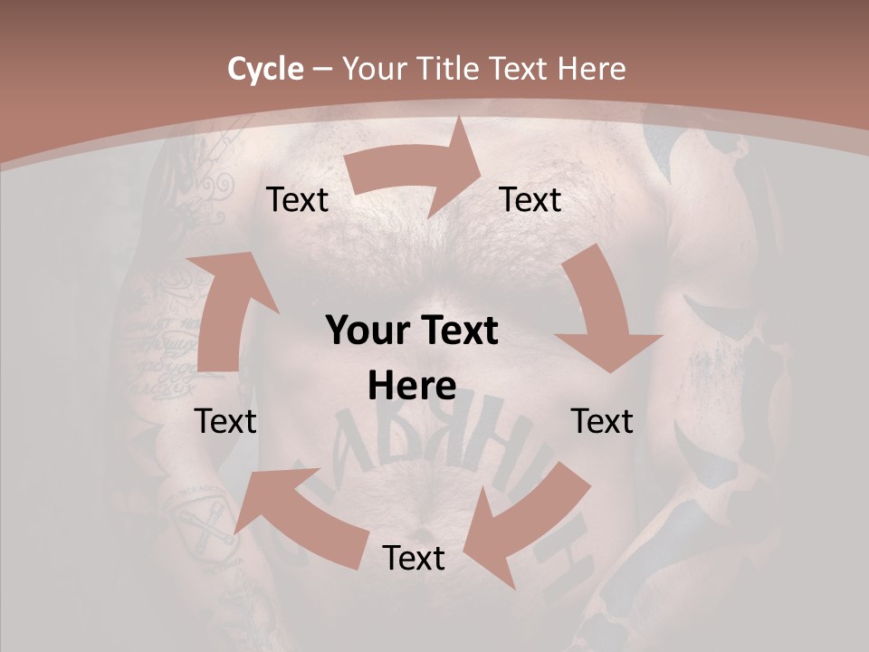 Sportive Man Physical PowerPoint Template