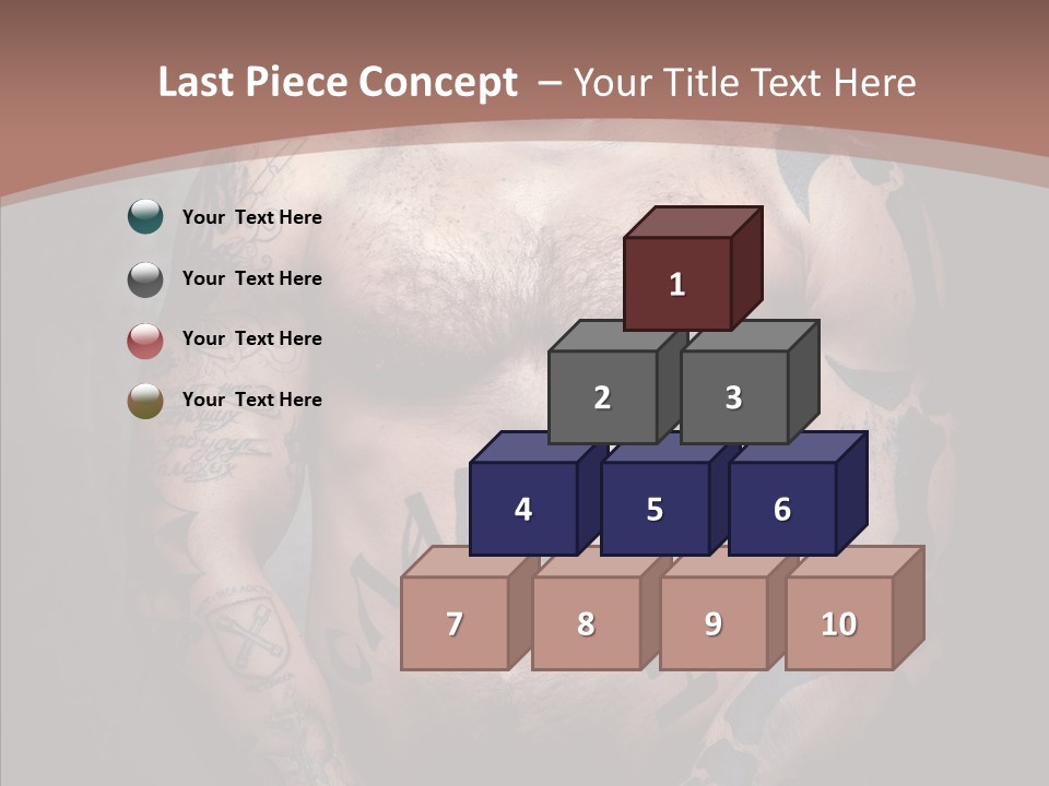 Sportive Man Physical PowerPoint Template