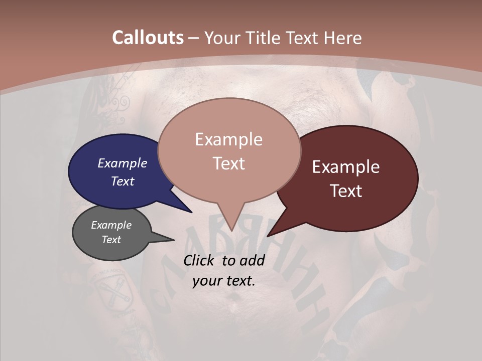 Sportive Man Physical PowerPoint Template