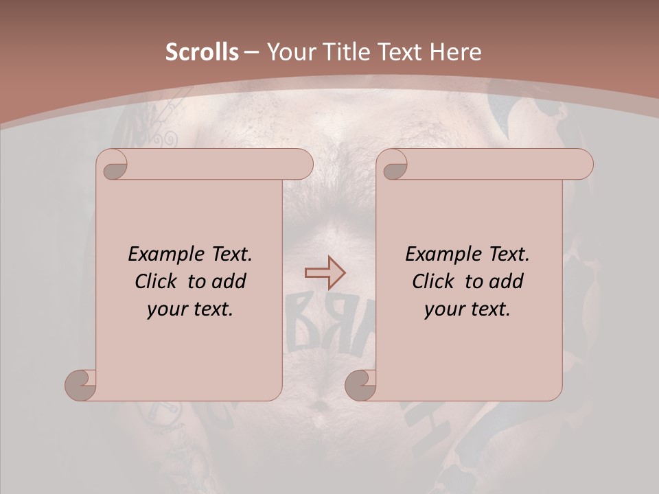 Sportive Man Physical PowerPoint Template