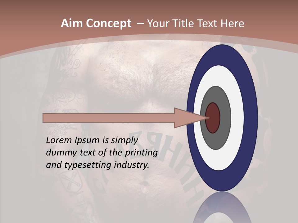 Sportive Man Physical PowerPoint Template