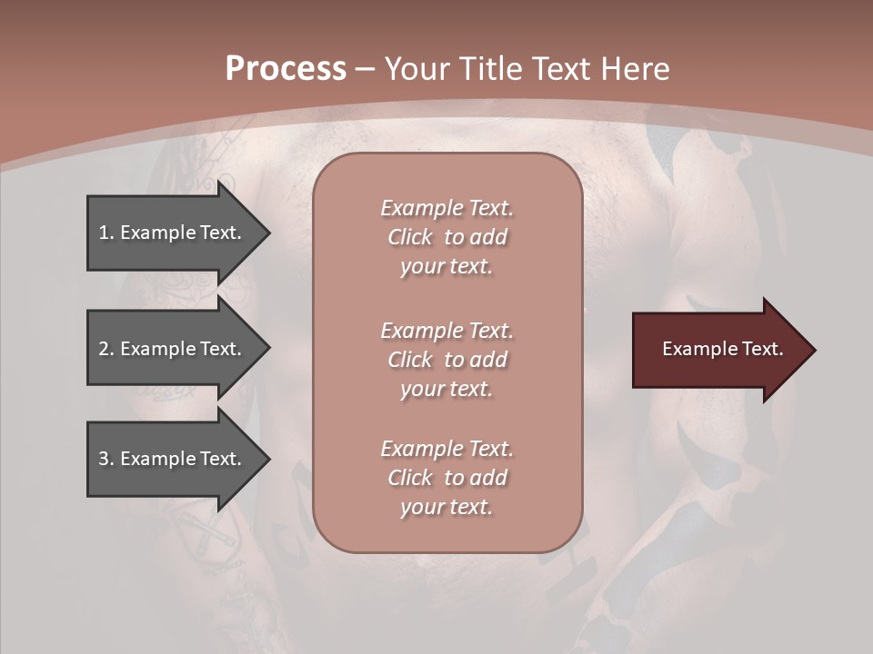 Sportive Man Physical PowerPoint Template
