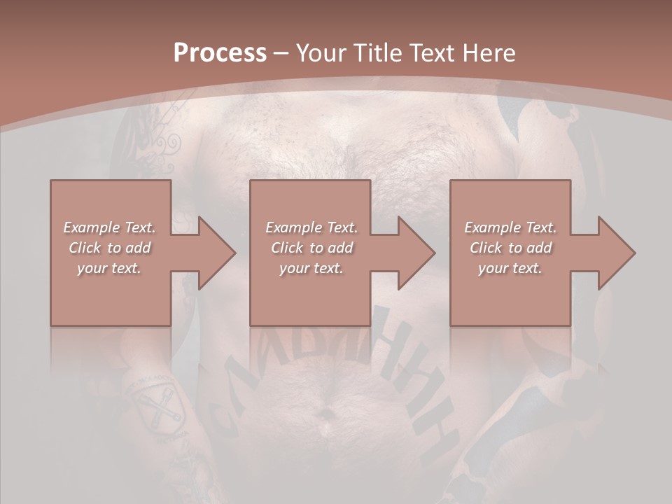 Sportive Man Physical PowerPoint Template