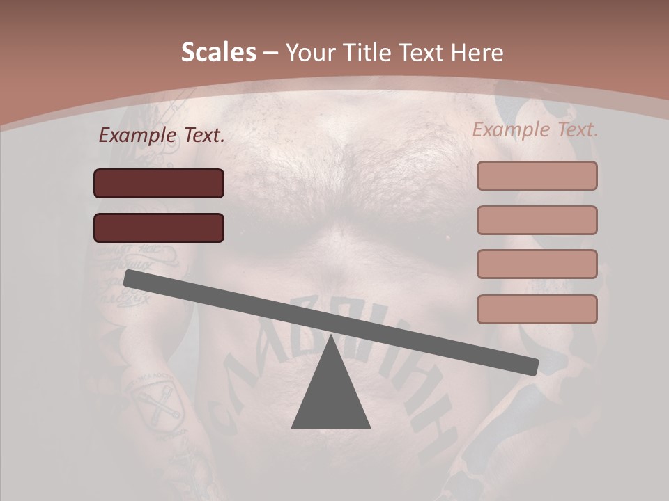 Sportive Man Physical PowerPoint Template